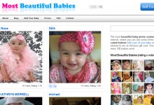 Website for 100 Most Beautiful Babies