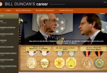 Website for Bill Duncan’s Career